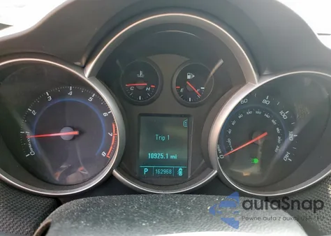 2011 Chevrolet Cruze Lt from USA, damaged, VIN 1G1PG5S97B7298777